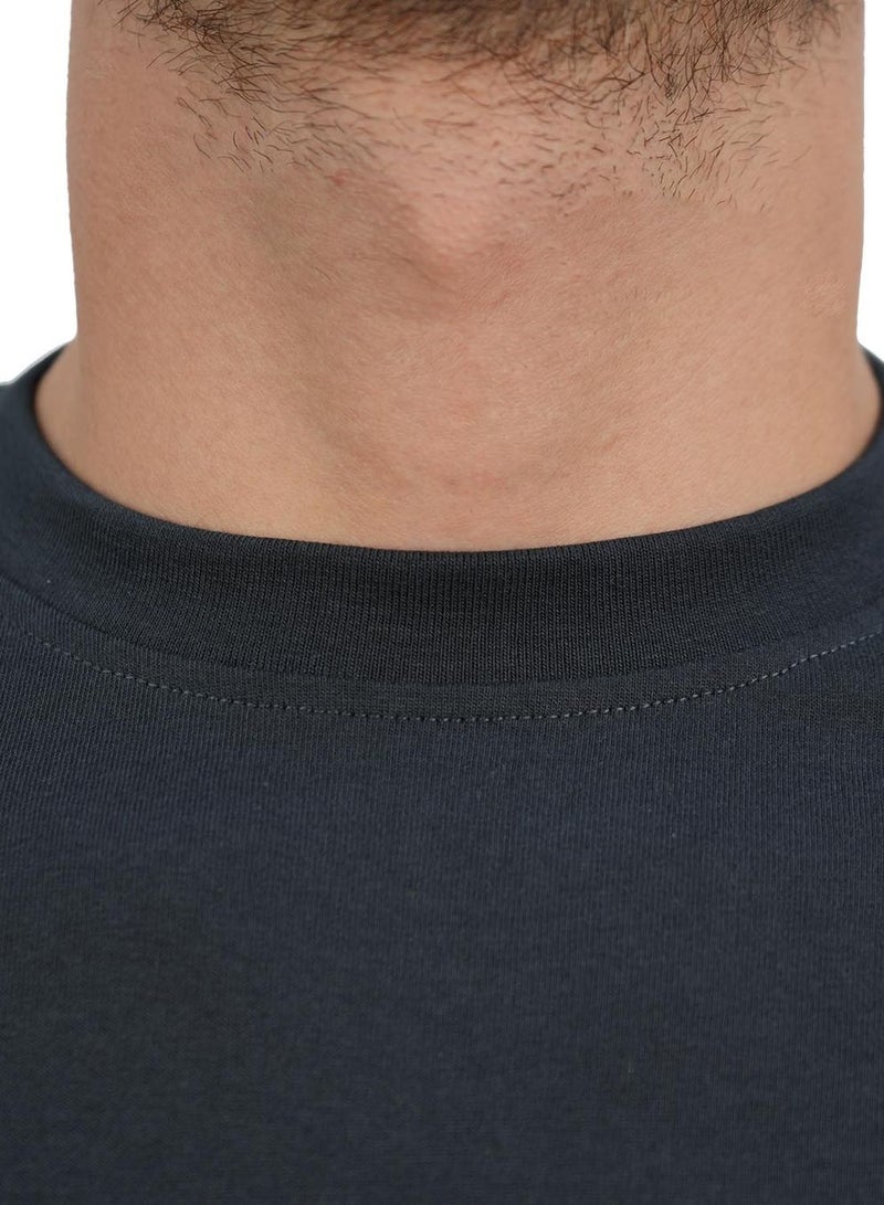 GIORDANO Men's Giordano Cotton Crewneck Slim Fit Tee - Short Sleeve - Image 4